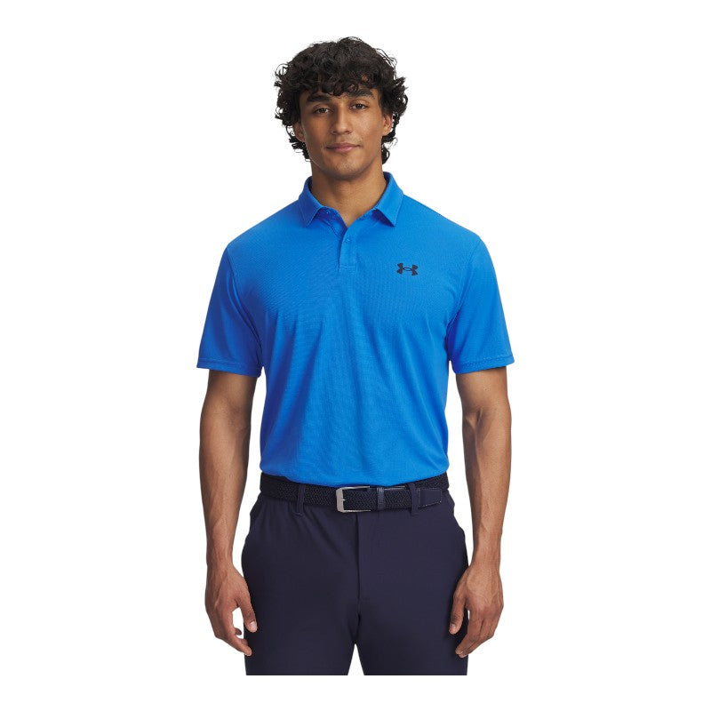 Under Armour Tee To Green Pique Golf Polo Shirt 1390123