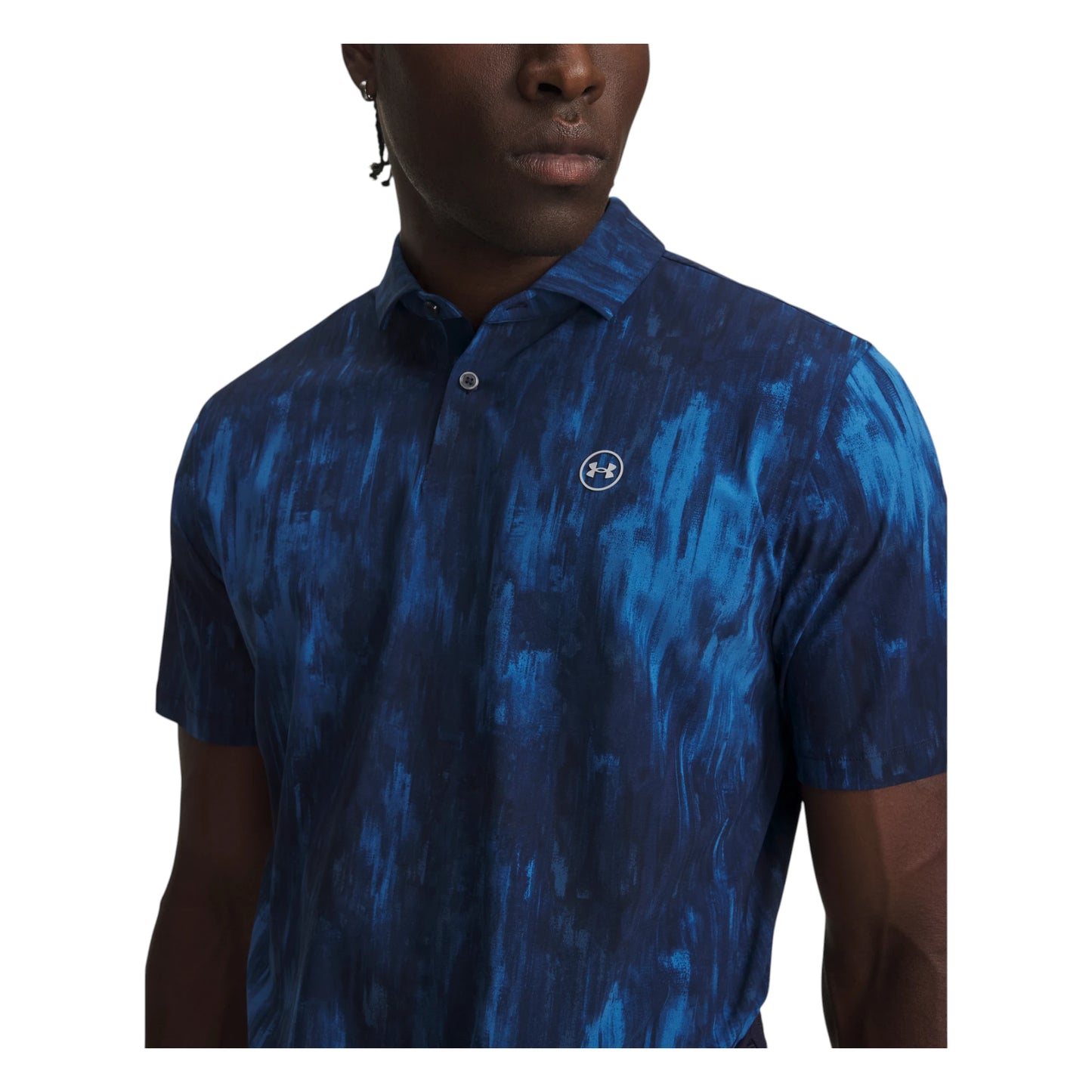 Under Armour Drive Chill Printed Golf Polo Shirt 6009724