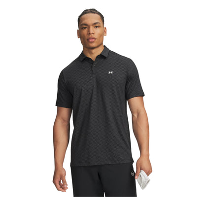Under Armour Tee To Green Printed Golf Polo Shirt 6012304