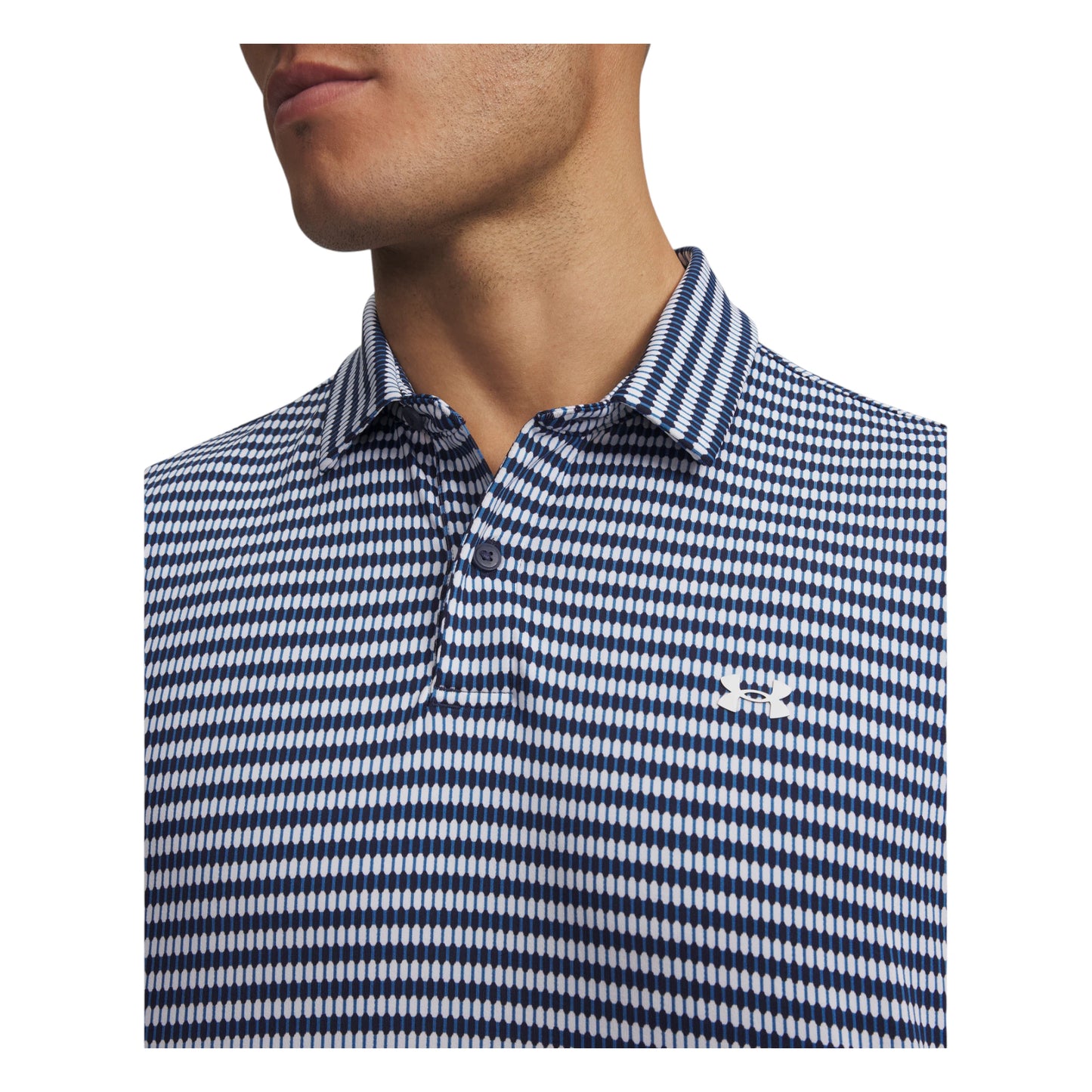 Under Armour Tee To Green Printed Golf Polo Shirt 6012304