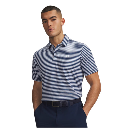Under Armour Tee To Green Printed Golf Polo Shirt 6012304