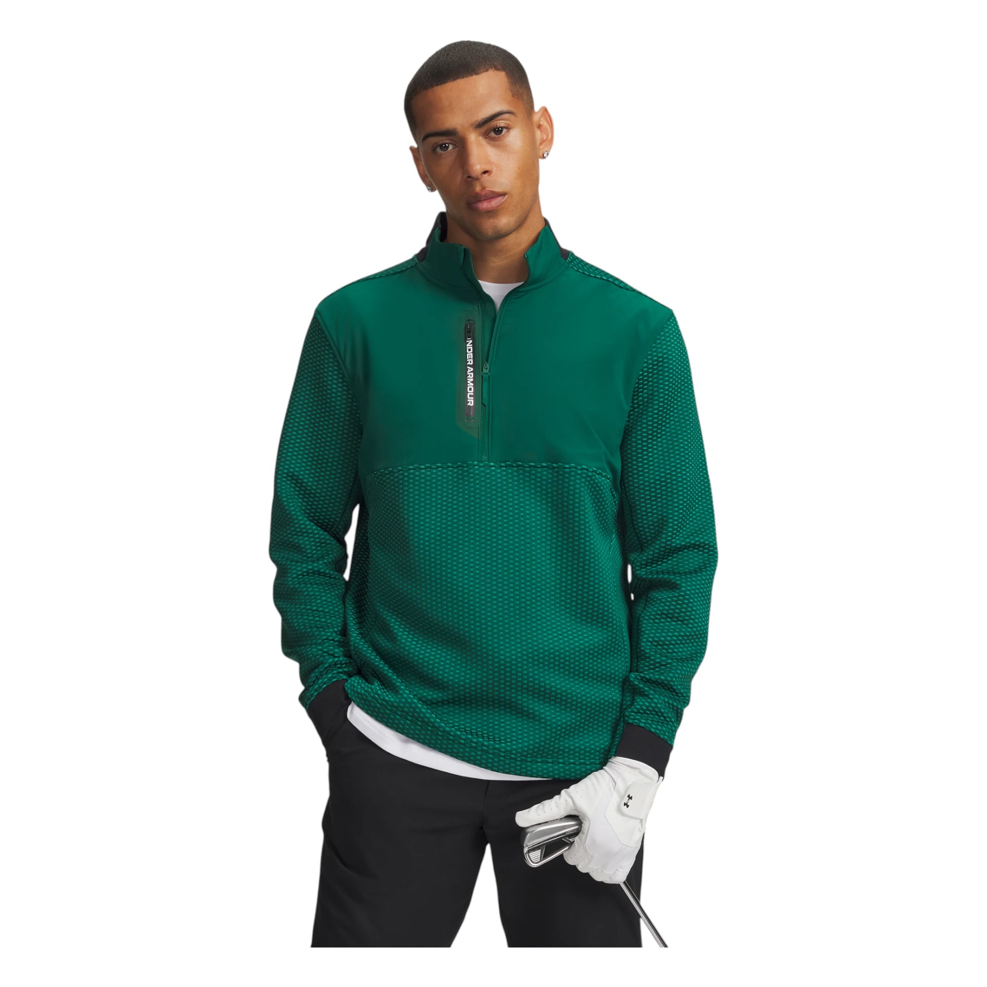 Under Armour Drive Pro Hybrid 1/2 Zip Golf Mid Layer 6013935