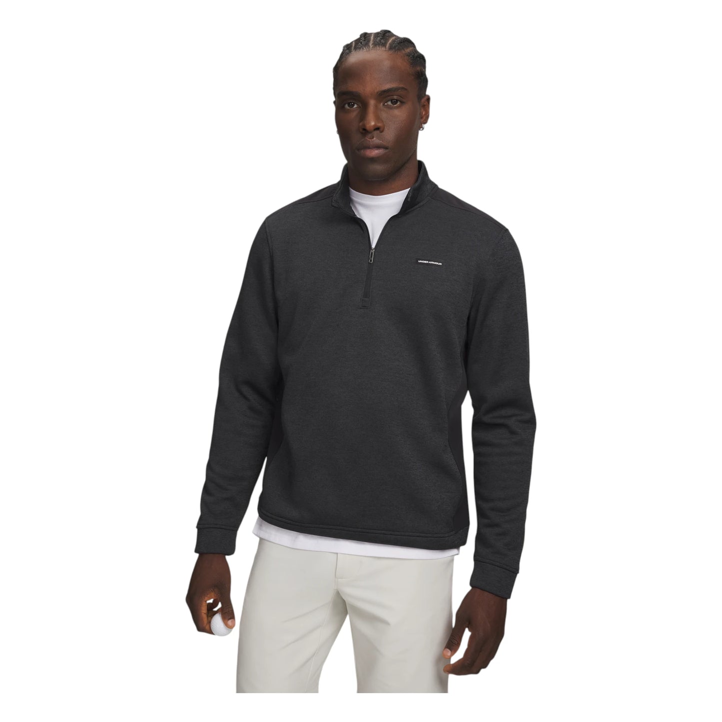 Under Armour Sweater Fleece Hybrid Golf Mid Layer 6013967