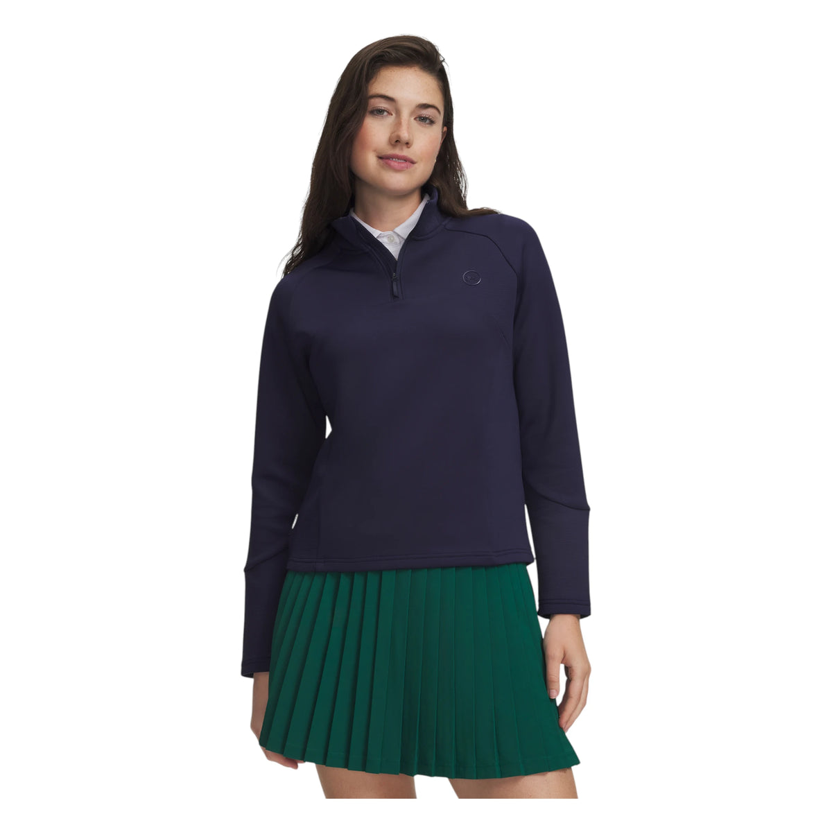 Under Armour Ladies Drive 1/4 Zip Golf Mid Layer 6013990