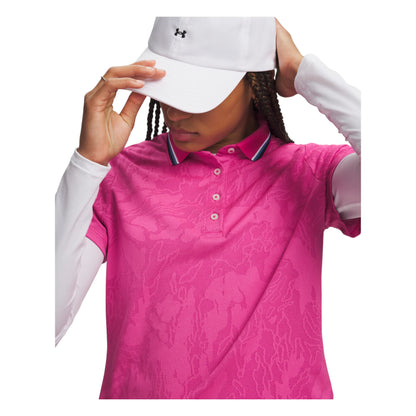 Under Armour Ladies ArmourDry Jacquard Golf Polo Shirt 6013993