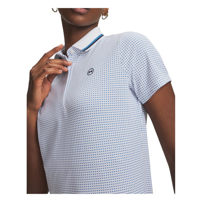Under Armour Ladies ArmourDry Printed Golf Polo Shirt 6015132