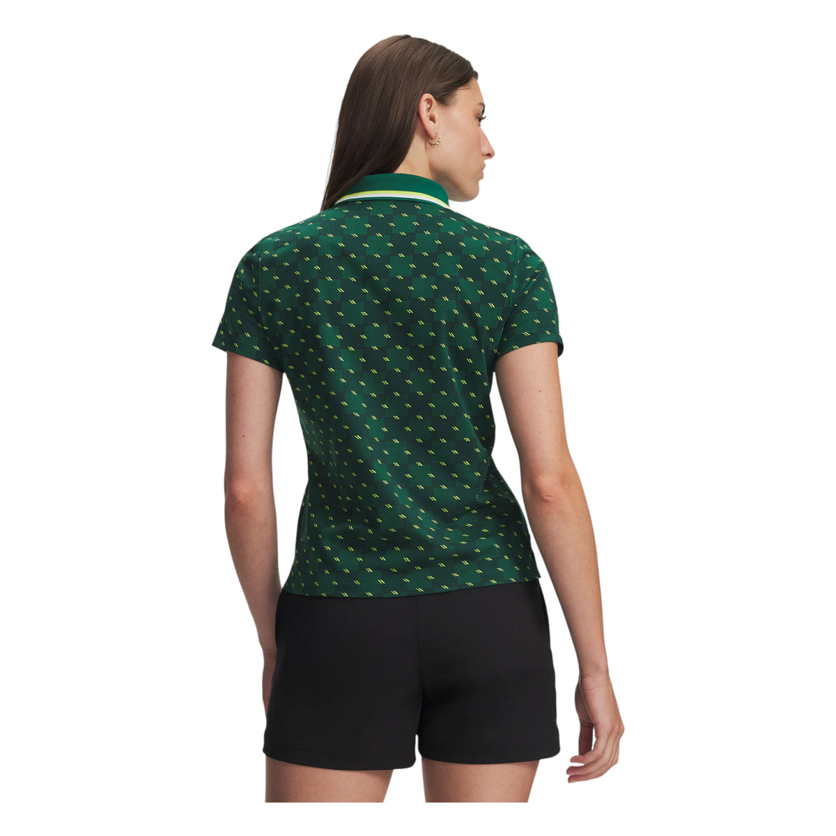 Under Armour Ladies ArmourDry Printed Golf Polo Shirt 6015132