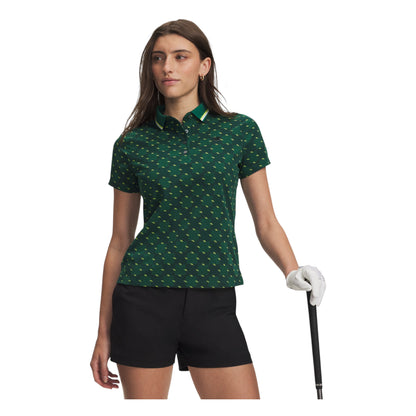 Under Armour Ladies ArmourDry Printed Golf Polo Shirt 6015132