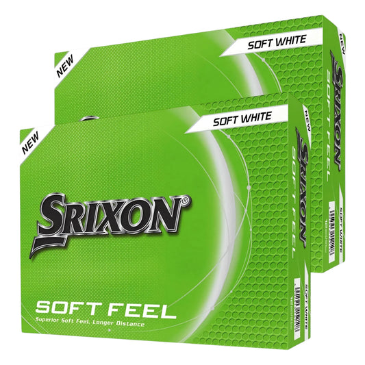 Srixon Soft Feel Double Dozen Golf Balls | FREE Personalisation