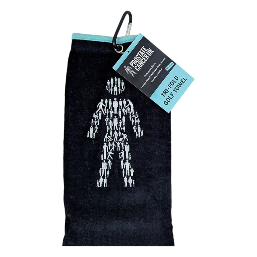 Prostate Cancer Tri Fold Golf Towel PCTW01K