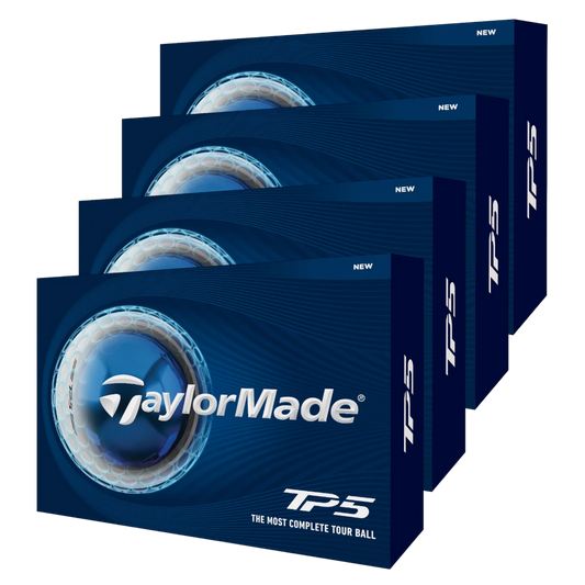 TaylorMade 2026 TP5 White Golf Balls | 4 FOR 3