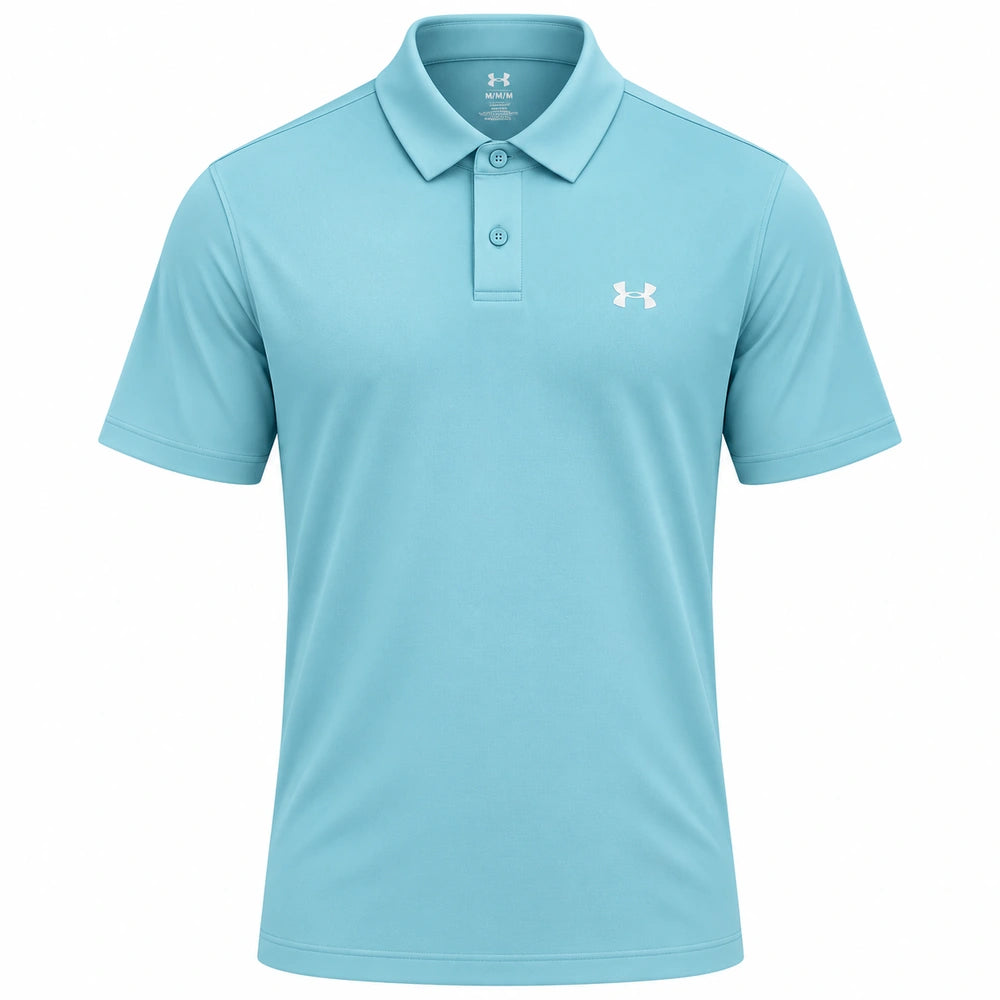 Under Armour Tee To Green Pique Polo Shirt 6012303