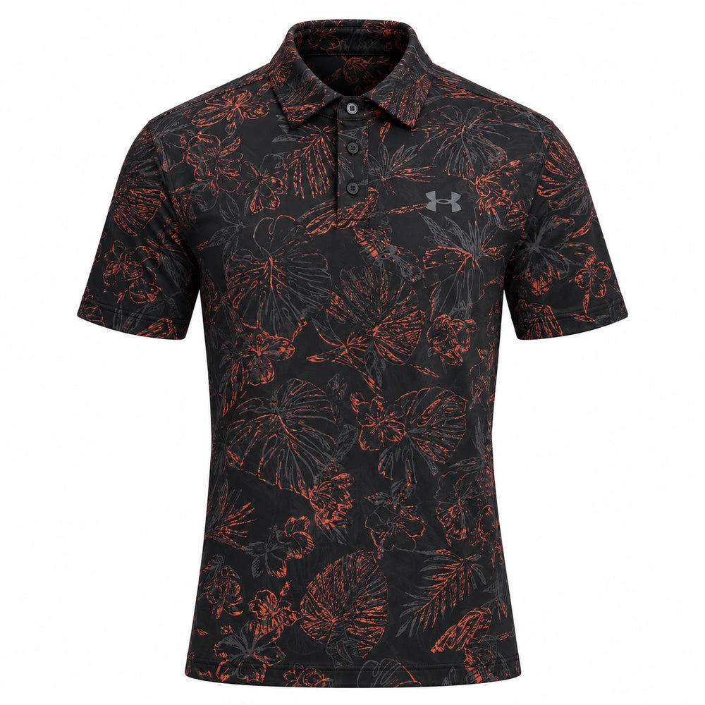 Under Armour Playoff 3.0 Printed Golf Polo Shirt 1378677