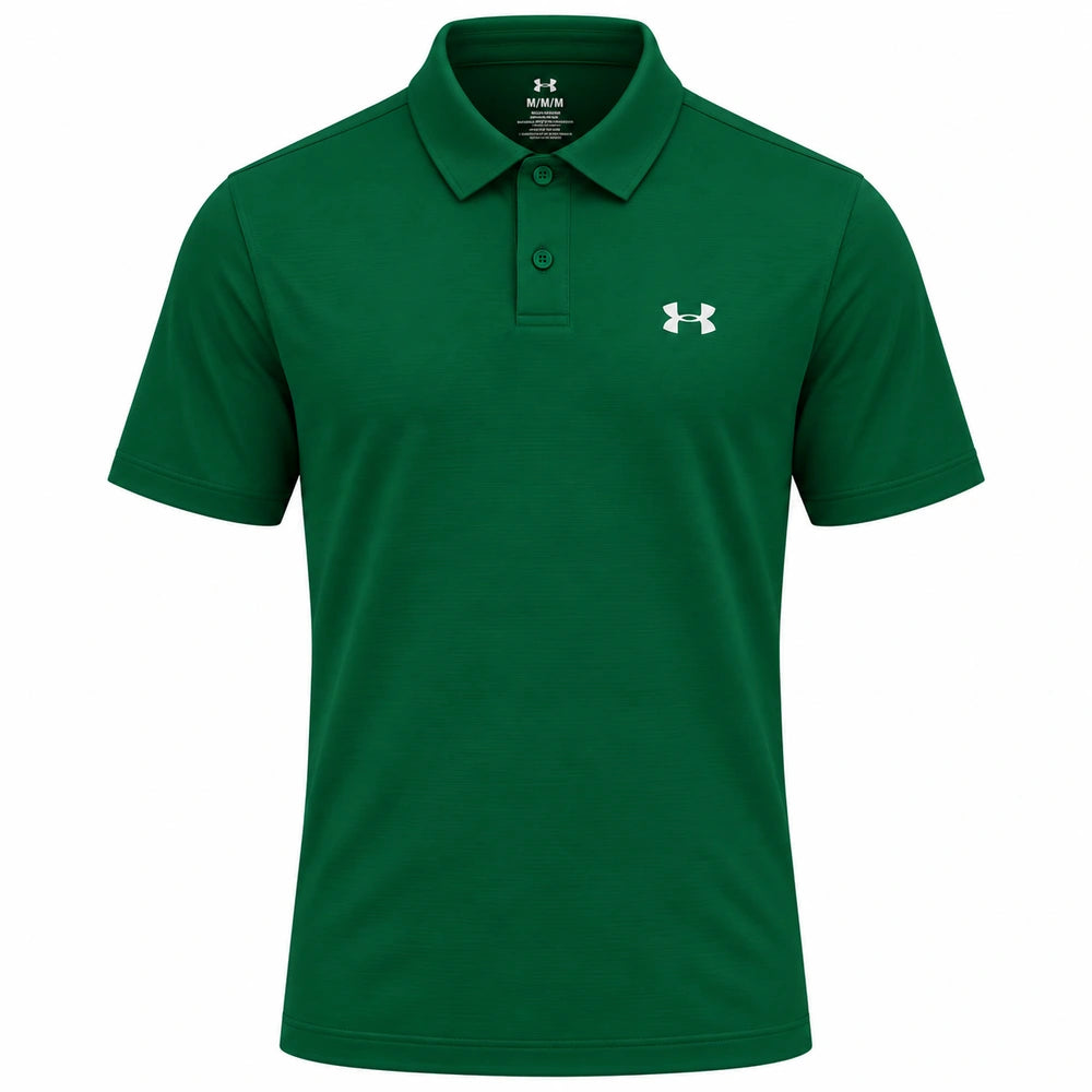 Under Armour Tee To Green Pique Golf Polo Shirt 6012303