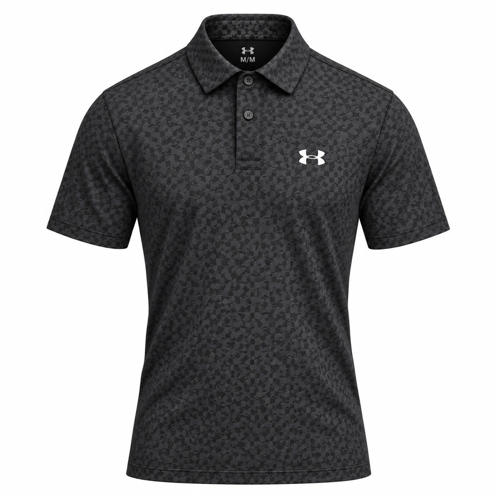 Under Armour Tee To Green Printed Golf Polo Shirt 6012304