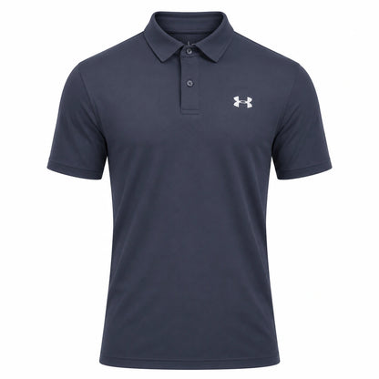 Under Armour Tee To Green Pique Golf Polo Shirt 1390123