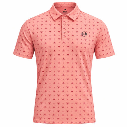 Under Armour Drive Chill Printed Golf Polo Shirt 6009724