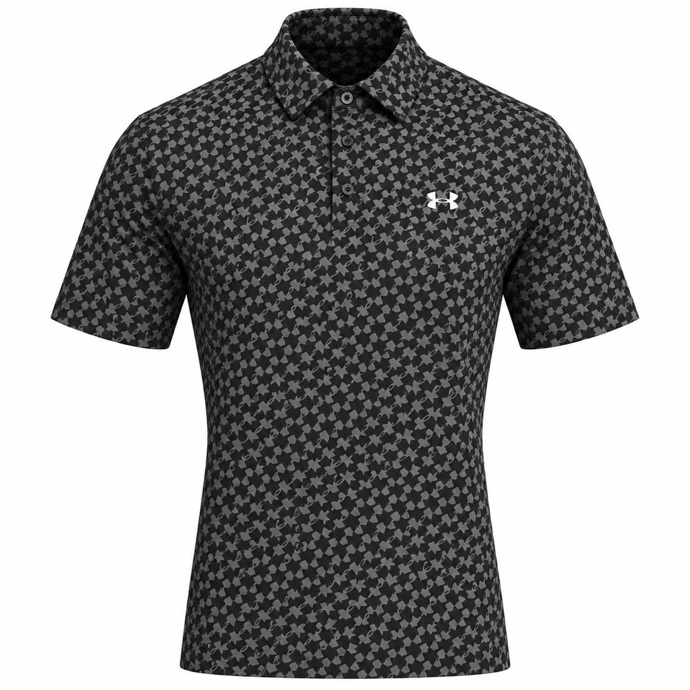 Under Armour Tee To Green Printed Golf Polo Shirt 6012304