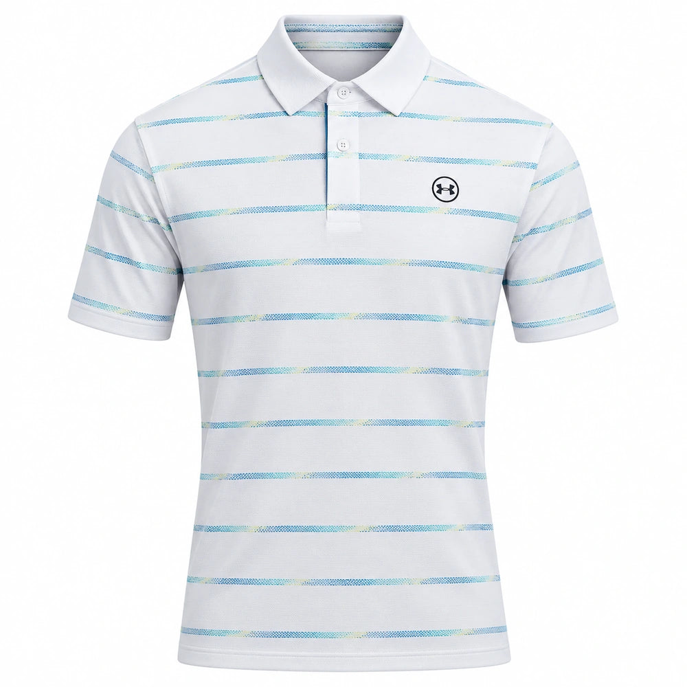 Under Armour Drive Chill Printed Golf Polo Shirt 6009724
