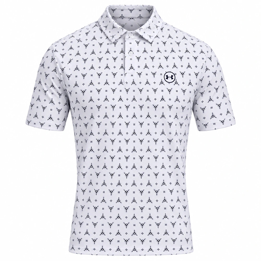 Under Armour Drive Chill Printed Golf Polo Shirt 6009724