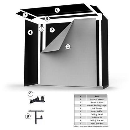 SportScreen Vanish Series Retractable Golf Enclosure