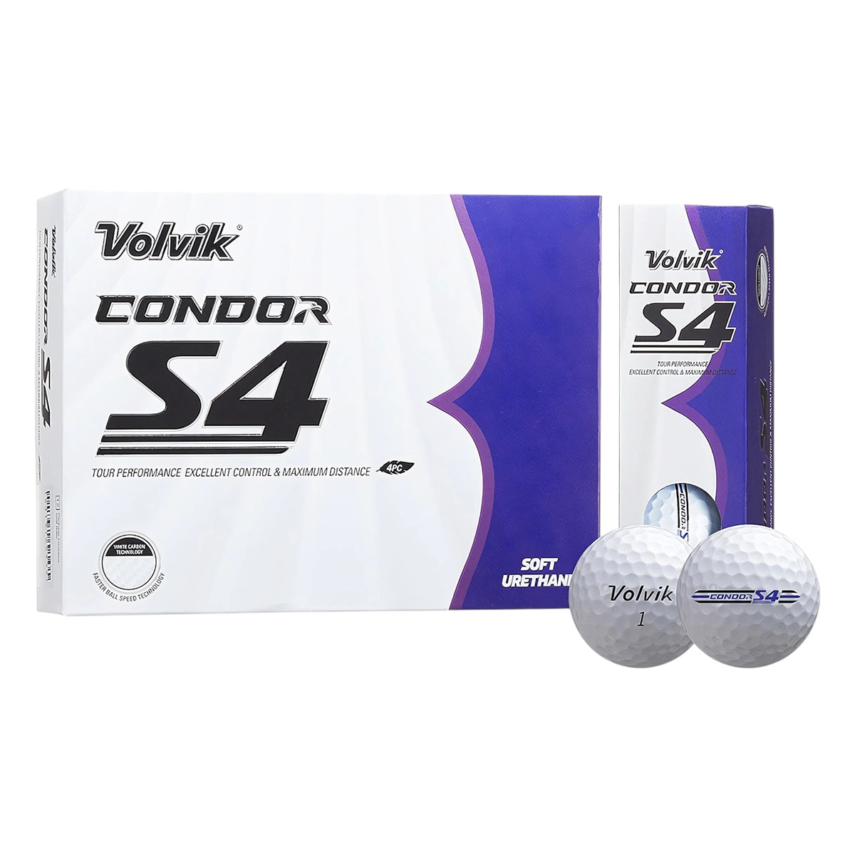 Volvik Condor S4 Tour Soft Golf Balls VV0002450