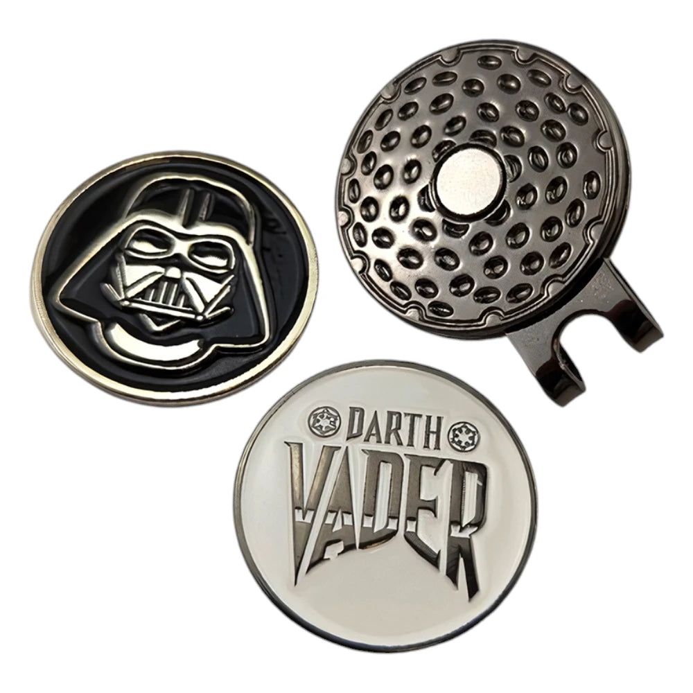 Volvik Star Wars Darth Vader Hat Clip & Ball Marker Golf Gift Set