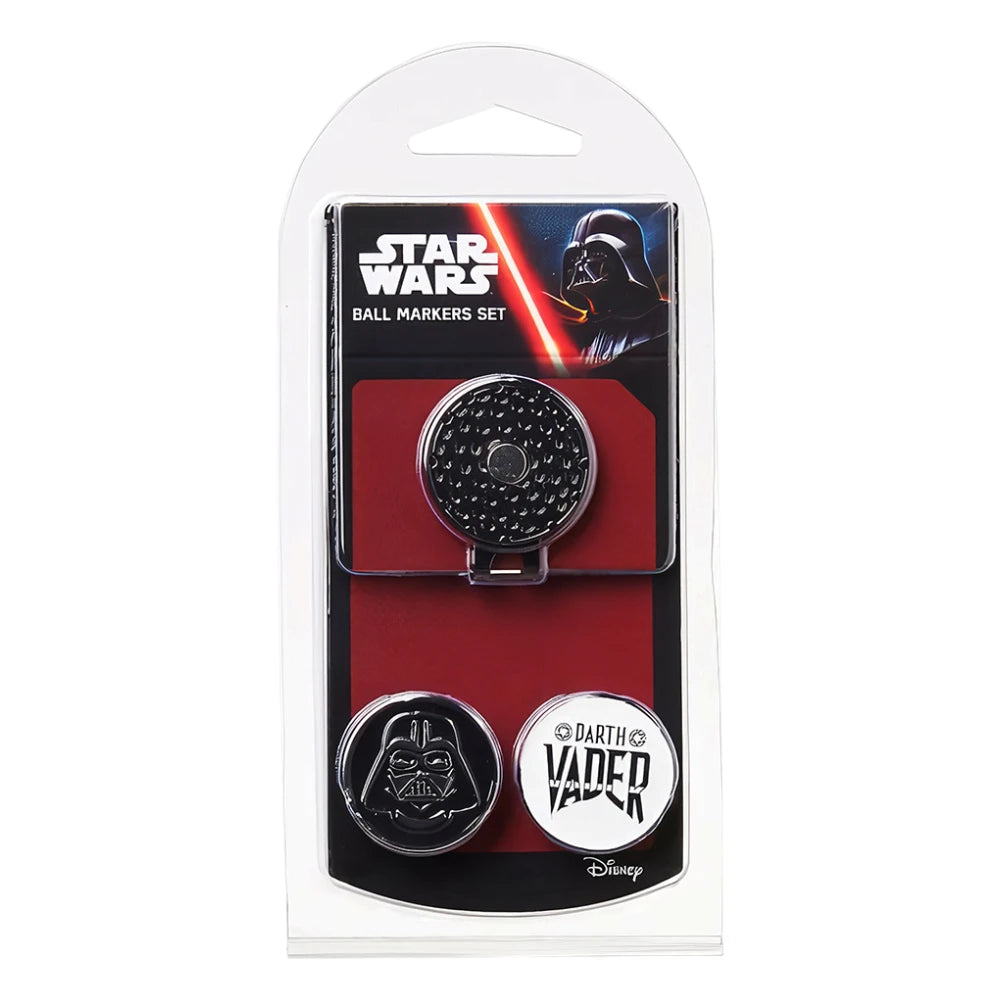 Volvik Star Wars Darth Vader Hat Clip & Ball Marker Golf Gift Set