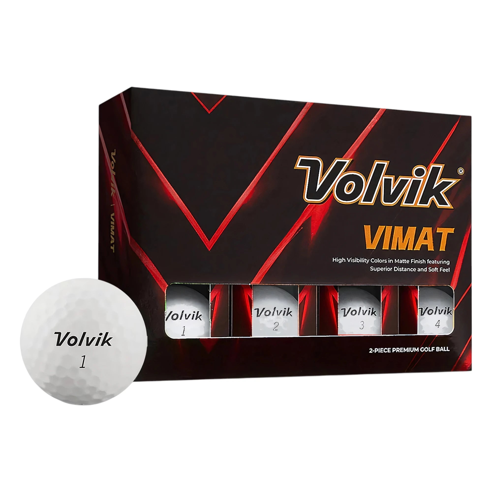 Volvik ViMat Golf Balls VV171312W