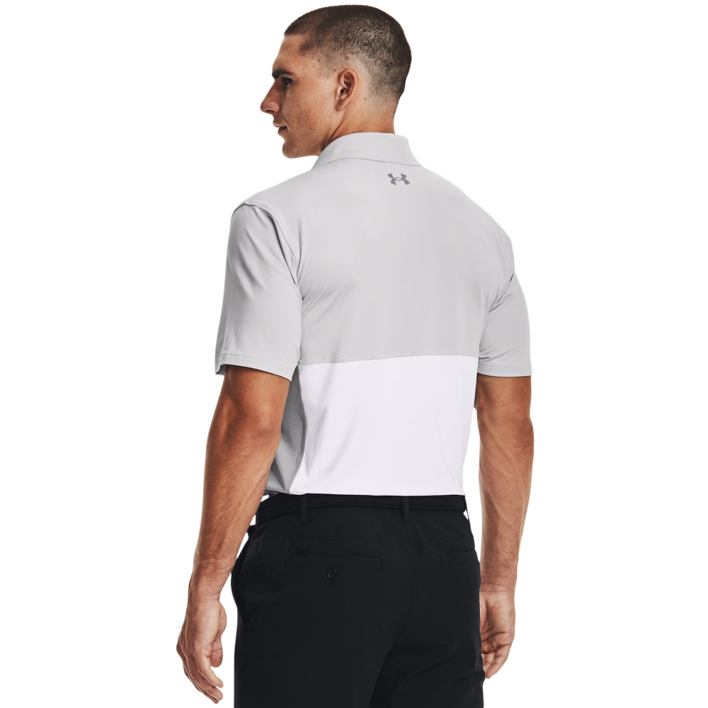 Under Armour Performance Blocked Golf Polo Shirt 1370109