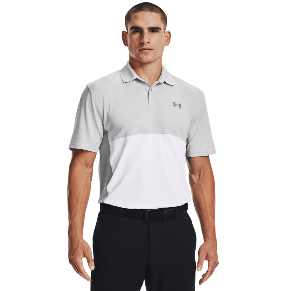 Under Armour Performance Blocked Golf Polo Shirt 1370109