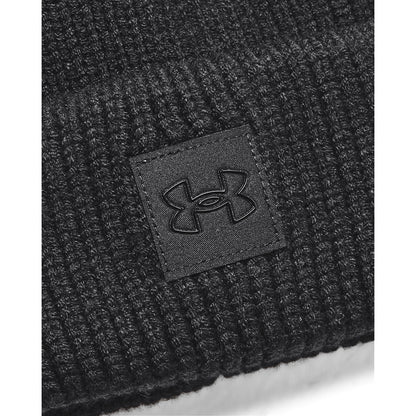 Under Armour Ladies ColdGear Halftime Ribbed Pom Beanie 1373098