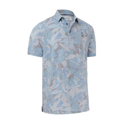 Original Penguin Floral Camo Print Golf Polo Shirt OGKSC046