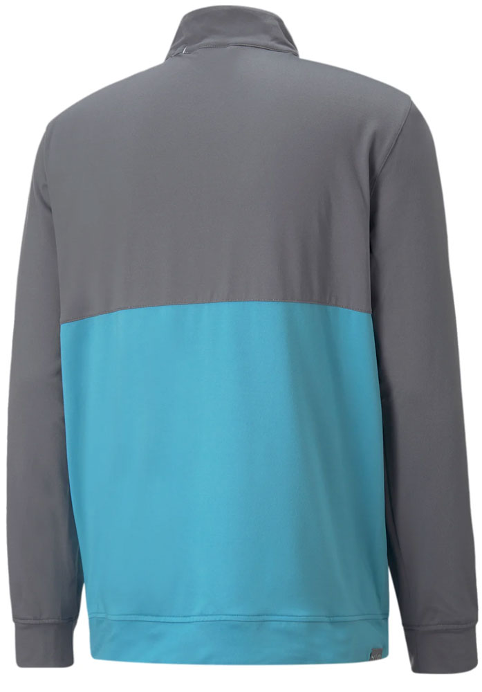 Puma Gamer Colour Block 1/4 Zip Golf Top 532985