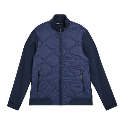 J.Lindeberg Quilted Hybrid Golf Jacket AMOW07063