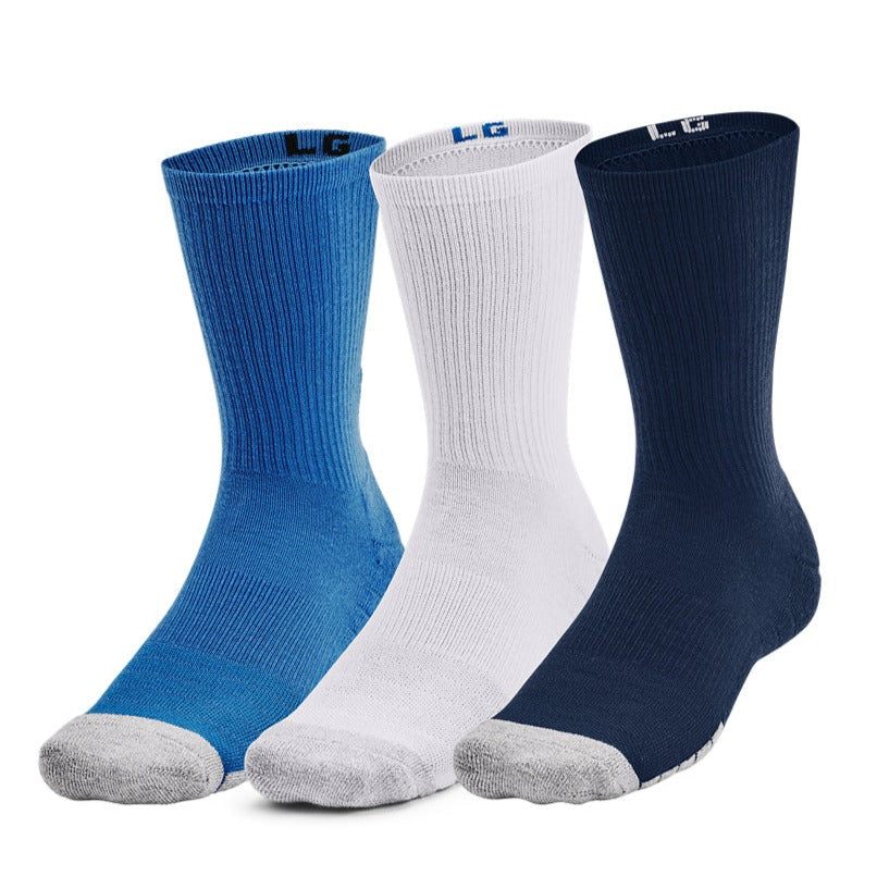 Armour HeatGear Crew -Pack Golf Socks
