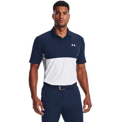 Under Armour Performance Blocked Golf Polo Shirt 1370109