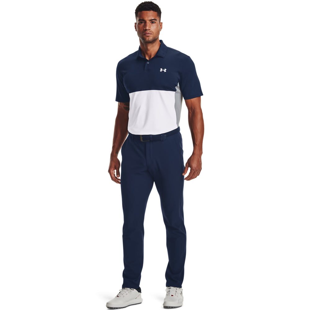 Under Armour Performance Blocked Golf Polo Shirt 1370109