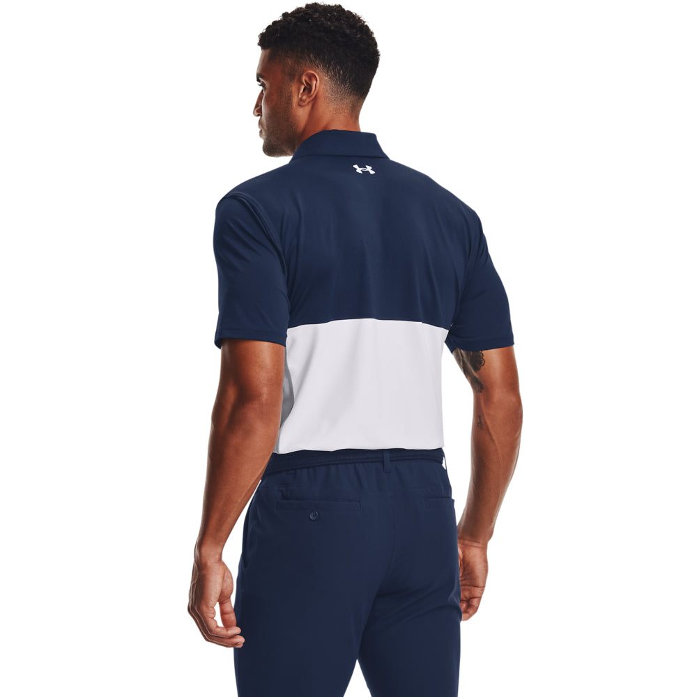 Under Armour Performance Blocked Golf Polo Shirt 1370109