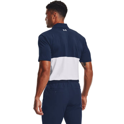 Under Armour Performance Blocked Golf Polo Shirt 1370109