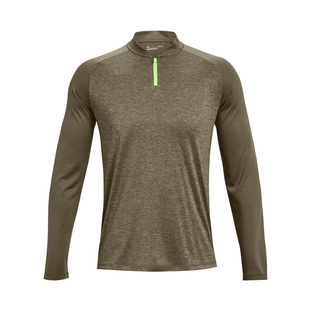Armour Tech Novelty Zip Golf Pullover