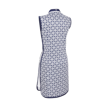 Callaway Ladies Geo Printed S/L Golf Polo Dress CGDKC014