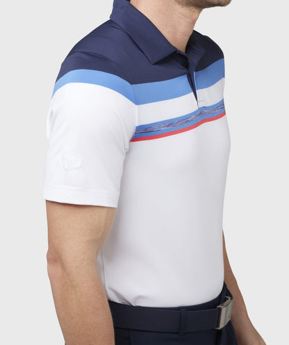 Callaway Space Dye Block Golf Shirt CGKSC0C5