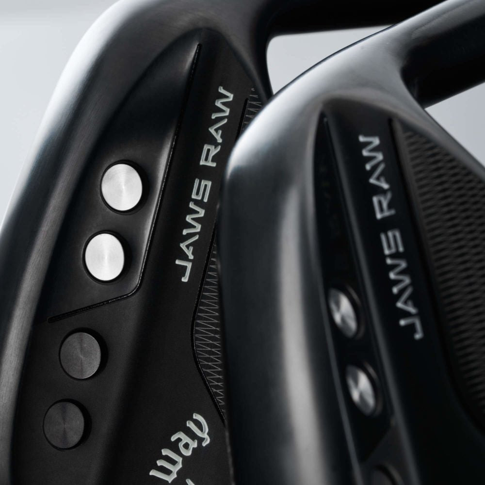 Callaway JAWS Raw Black Plasma 22 Golf Wedge | Steel