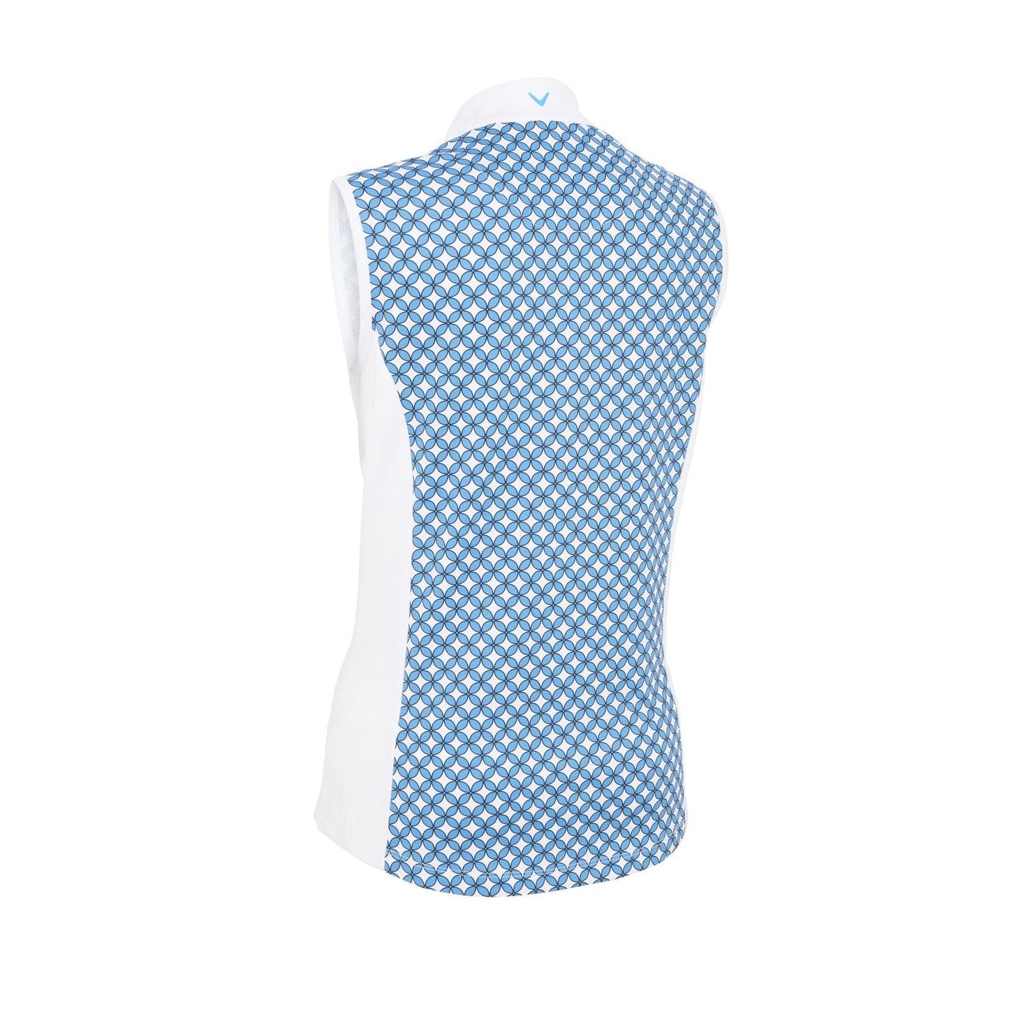 Callaway Ladies Printed Floral S/L Golf Polo Shirt CGKSC018