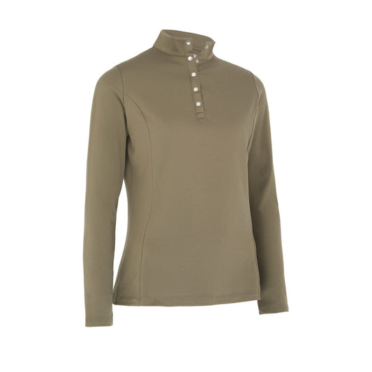 Callaway Ladies Thermal Fleeceback Golf Polo Shirt CGKFC077