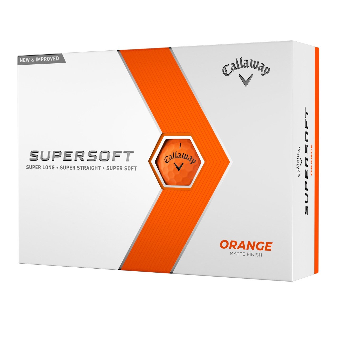 Callaway Supersoft Golf Balls | Orange