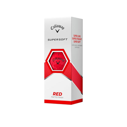 Callaway Supersoft Golf Balls | Red