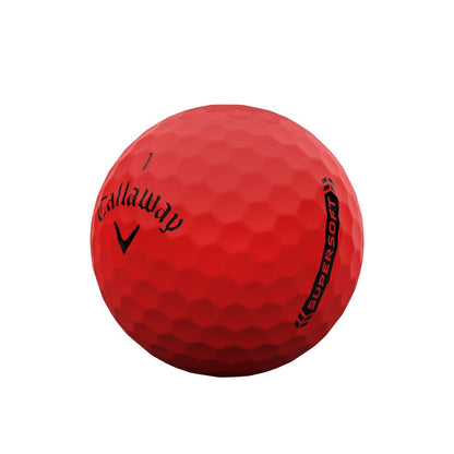 Callaway Supersoft Golf Balls | Red