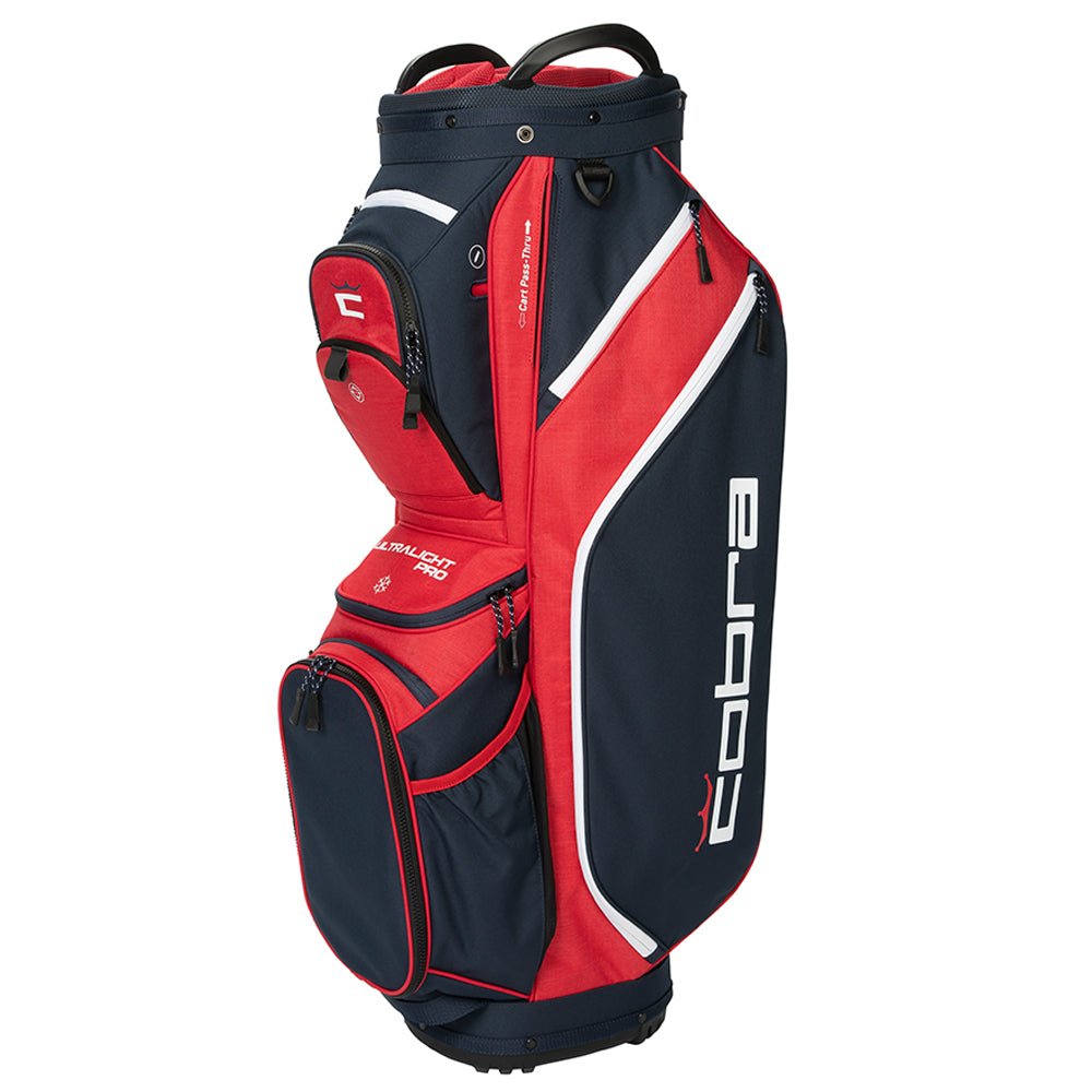 Cobra Ultralight Pro Golf Cart Bag 909528 Navy/Red 02